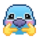 Sticker from Pixel Pigeon Emoji • @TgSticker