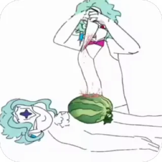 🍉 emoji Дотторе Telegram sticker 19 of 39