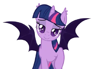 Sticker from Pony bat's | @MyLittlePony_bots