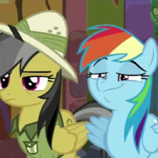 😂 emoji Randoms pony | @MyLittlePony_bots @Ctikerubot Telegram sticker 7 of 50