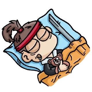 😴 emoji Самурай Telegram sticker 17 of 20