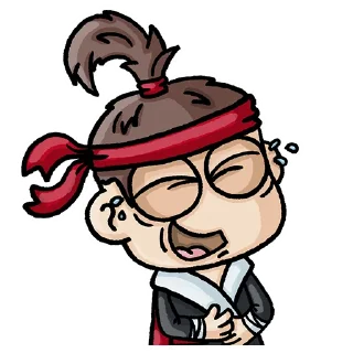 😂 emoji Самурай Telegram sticker 8 of 20