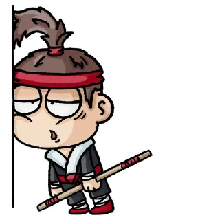 😖 emoji Самурай Telegram sticker 20 of 20