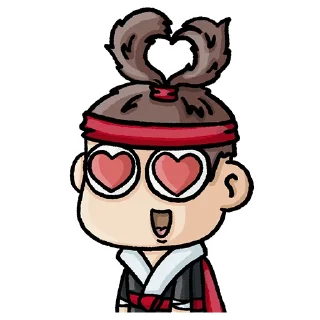 😍 emoji Самурай Telegram sticker 13 of 20