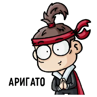 🙏 emoji Самурай Telegram sticker 9 of 20