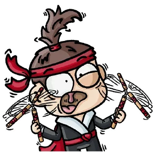 🤪 emoji Самурай Telegram sticker 5 of 20