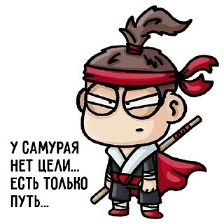 Sticker from Самурай