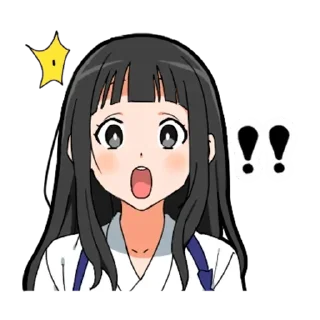 ❗️ emoji Самурай-тян - @tg_sticks Telegram sticker 14 of 28