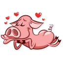 Sticker from Pete The Pig