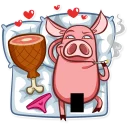 Sticker from Pete The Pig