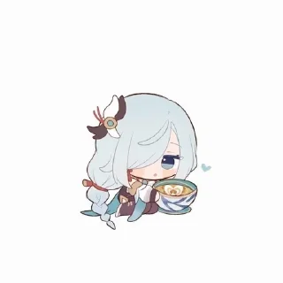 Sticker from Шень Хэ от @Happy_chamomile