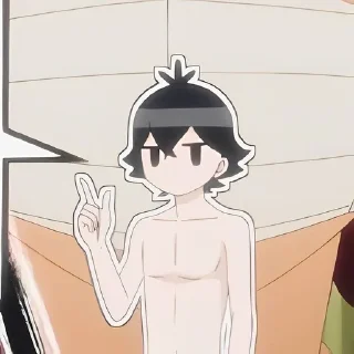 👍 emoji OdaTomohito Komi san stick Telegram sticker 20 of 118