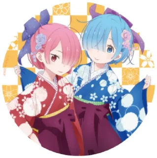 Sticker from Re: Zero