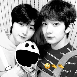 Sticker from lovely heehoon