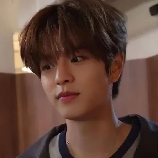 🙂 emoji Seungmin in the building Telegram sticker 17 of 38
