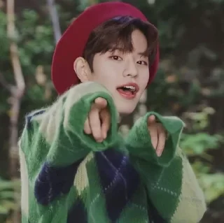 🫵 emoji Seungmin in the building Telegram sticker 22 of 38
