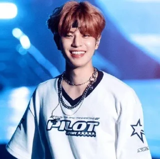😊 emoji Seungmin in the building Telegram sticker 18 of 38