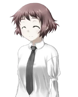 Sticker from @stickersjsf katawa shoujo ::l