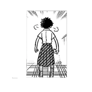 Sticker from Komi san
