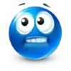 Blue Emoji | @cesdy sticker preview 4
