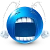 Blue Emoji | @cesdy sticker preview 2