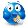 Blue Emoji | @cesdy sticker preview 1