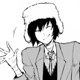 Sticker from Дазай Осаму -> @animebotsa