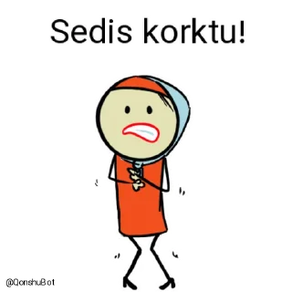 😰 emoji Sedis @Qonshubot Telegram sticker 15 of 31