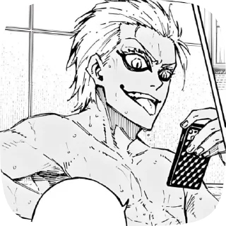 👅 emoji shido @stickerskomurebi Telegram sticker 7 of 33