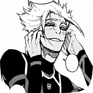 👅 emoji shido @stickerskomurebi Telegram sticker 8 of 33