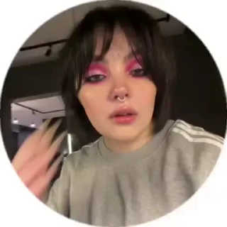 🩷 emoji дарья каплан ✌🏻 Telegram sticker 16 of 28