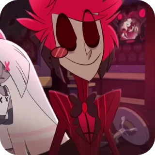 Sticker from radio deer | alastor | pilot2