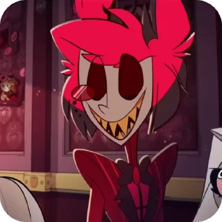 😈 emoji radio deer | alastor | pilot1 Telegram sticker 14 of 50