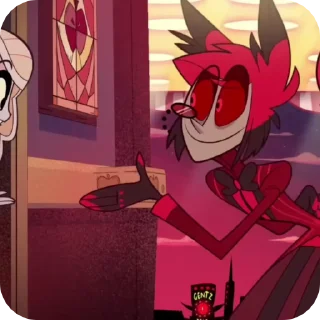 Sticker from radio deer | alastor | pilot1