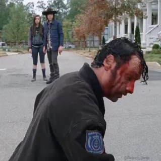 Sticker from Rick Grimes @TwdPlus