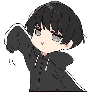 Sticker from Юрудура-кун 6 @Nyasticks