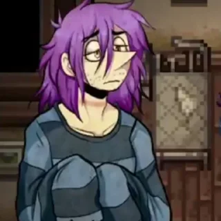 💜 emoji #𝙥𝙪𝙧𝙥𝙡𝙚𝙙𝙞𝙧𝙚𝙘𝙩𝙤𝙧𝙨𝙘𝙪𝙩 🌂 by: «@vt Telegram sticker 7 of 46