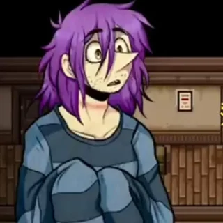 💜 emoji #𝙥𝙪𝙧𝙥𝙡𝙚𝙙𝙞𝙧𝙚𝙘𝙩𝙤𝙧𝙨𝙘𝙪𝙩 🌂 by: «@vt Telegram sticker 8 of 46