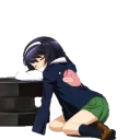 Sticker from Girls und panzer