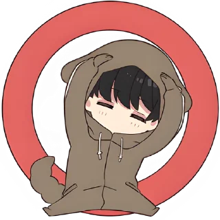 Sticker from Юрудура-кун (В2) @Nyasticks