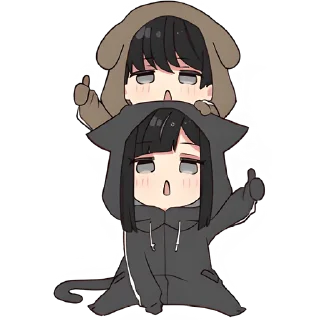Sticker from Юрудура-кун (В2) @Nyasticks
