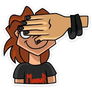 🙈 emoji Больше стикеров у @StarLabsStickers Telegram sticker 16 of 48