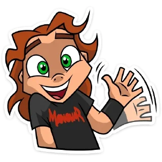 👋 emoji Больше стикеров у @StarLabsStickers Telegram sticker 1 of 48