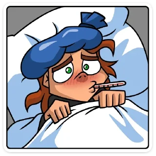 🤒 emoji Больше стикеров у @StarLabsStickers Telegram sticker 18 of 48