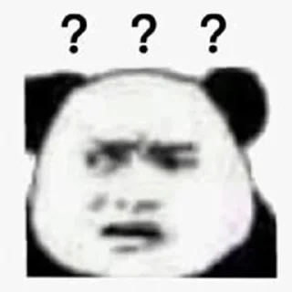 ❓ emoji pandaman @miaowmere Telegram sticker 7 of 23
