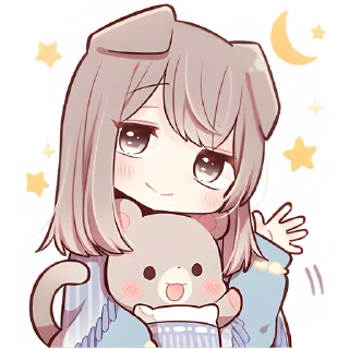 👋 emoji Шотландская киса @Nyasticks Telegram sticker 6 of 41