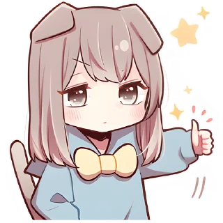 👍 emoji Шотландская киса @Nyasticks Telegram sticker 11 of 41