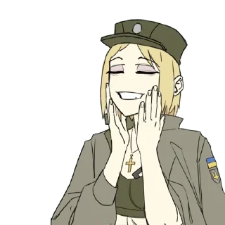 😊 emoji Марічка Telegram sticker 16 of 55
