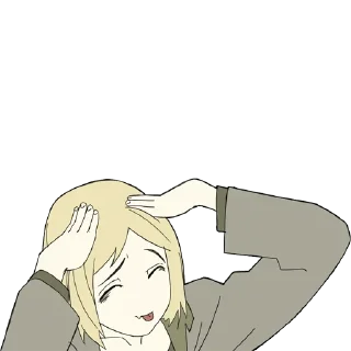 🙄 emoji Марічка Telegram sticker 11 of 55