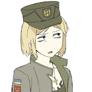 🤨 emoji Марічка Telegram sticker 10 of 55